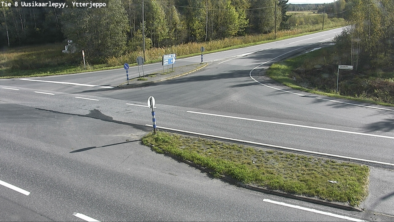 Kelikamerat Kuva Tie 8 Uusikaarlepyy, Ytterjeppo, Uusikaarlepyy, Pohjanmaa