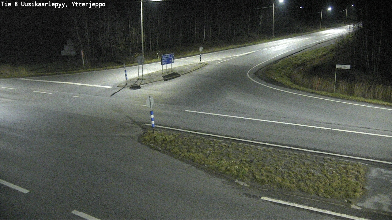 Kelikamerat Kuva Tie 8 Uusikaarlepyy, Ytterjeppo, Uusikaarlepyy, Pohjanmaa