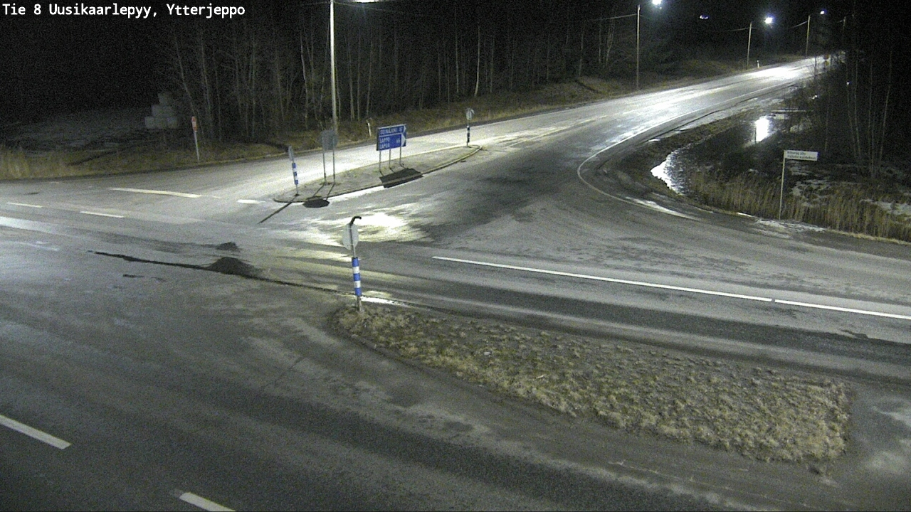 Kelikamerat Kuva Tie 8 Uusikaarlepyy, Ytterjeppo, Uusikaarlepyy, Pohjanmaa