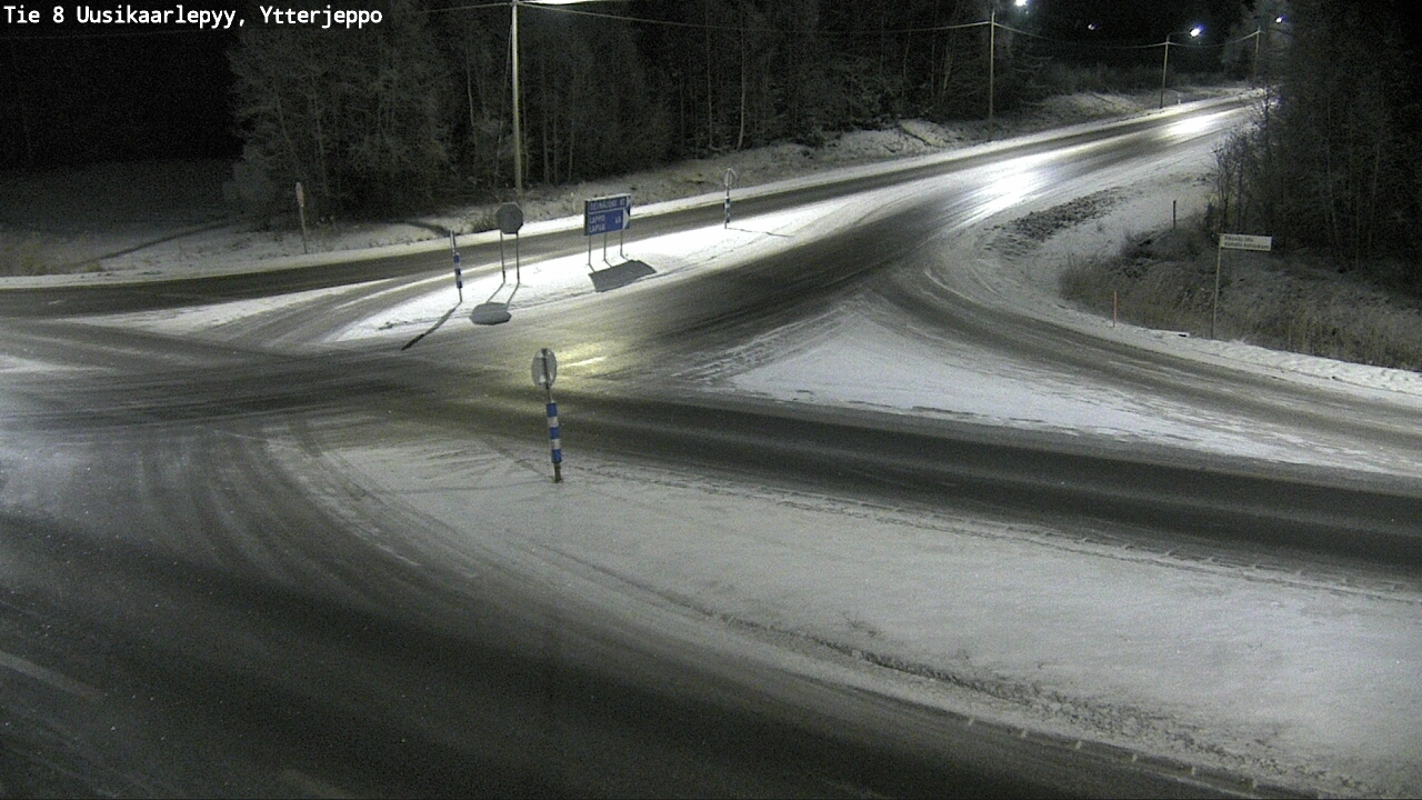 Kelikamerat Kuva Tie 8 Uusikaarlepyy, Ytterjeppo, Uusikaarlepyy, Pohjanmaa