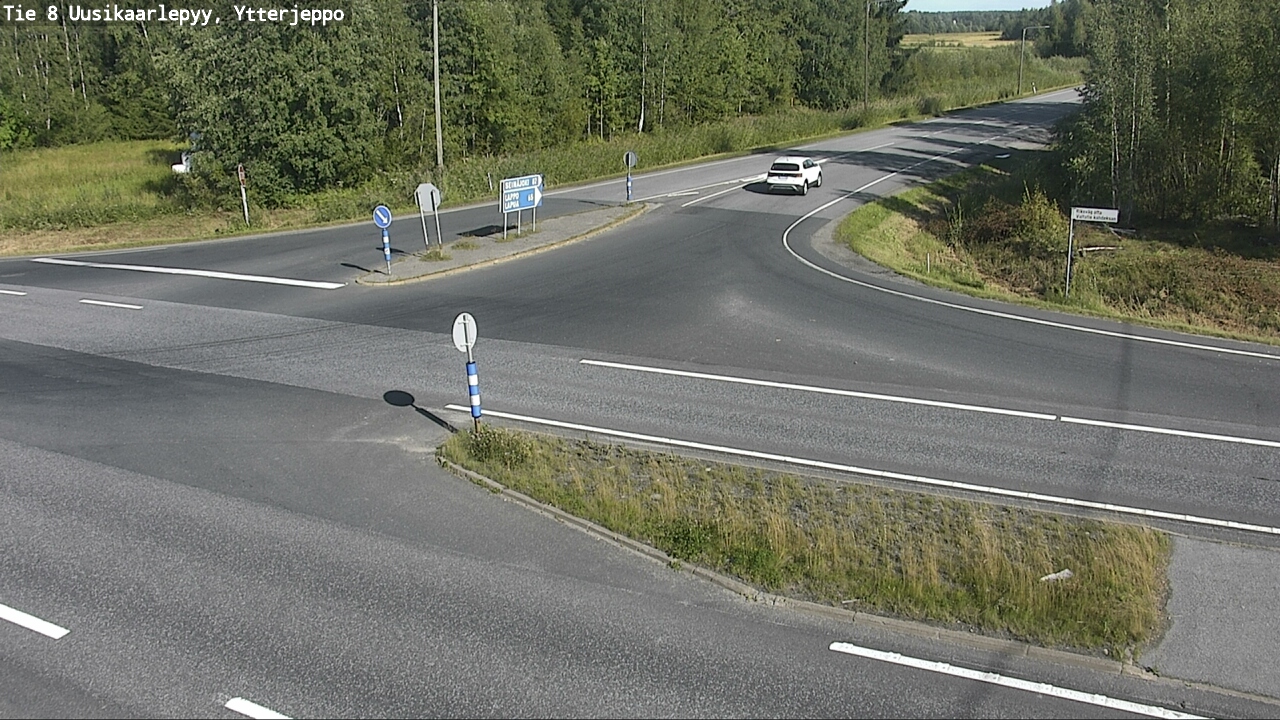 Kelikamerat Kuva Tie 8 Uusikaarlepyy, Ytterjeppo, Uusikaarlepyy, Pohjanmaa