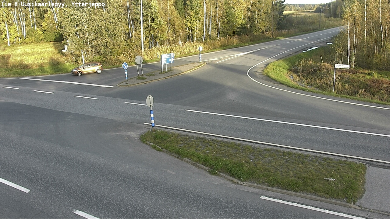 Kelikamerat Kuva Tie 8 Uusikaarlepyy, Ytterjeppo, Uusikaarlepyy, Pohjanmaa