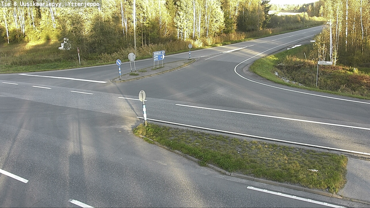 Kelikamerat Kuva Tie 8 Uusikaarlepyy, Ytterjeppo, Uusikaarlepyy, Pohjanmaa