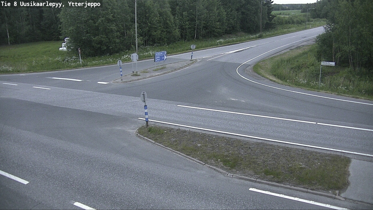 Kelikamerat Kuva Tie 8 Uusikaarlepyy, Ytterjeppo, Uusikaarlepyy, Pohjanmaa