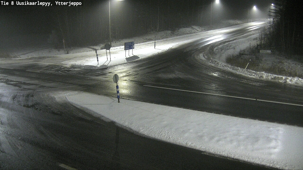 Kelikamerat Kuva Tie 8 Uusikaarlepyy, Ytterjeppo, Uusikaarlepyy, Pohjanmaa