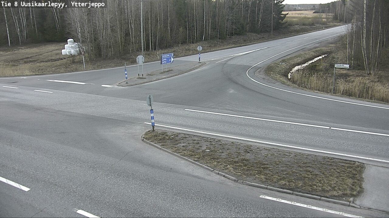 Kelikamerat Kuva Tie 8 Uusikaarlepyy, Ytterjeppo, Uusikaarlepyy, Pohjanmaa