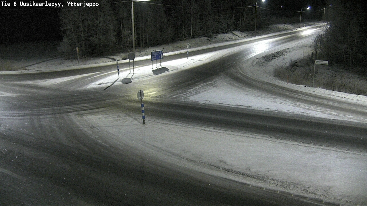 Kelikamerat Kuva Tie 8 Uusikaarlepyy, Ytterjeppo, Uusikaarlepyy, Pohjanmaa