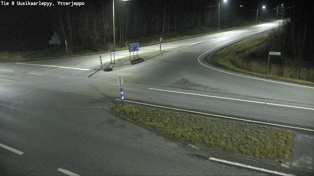 Kelikamerat Kuva Tie 8 Uusikaarlepyy, Ytterjeppo, Uusikaarlepyy, Pohjanmaa