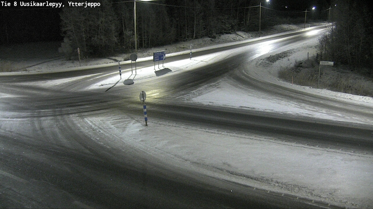 Kelikamerat Kuva Tie 8 Uusikaarlepyy, Ytterjeppo, Uusikaarlepyy, Pohjanmaa