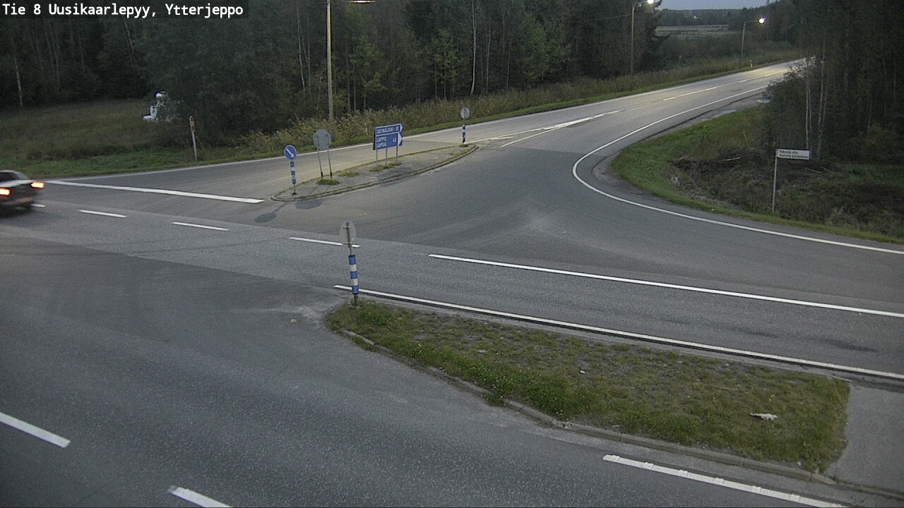 Kelikamerat Kuva Tie 8 Uusikaarlepyy, Ytterjeppo, Uusikaarlepyy, Pohjanmaa