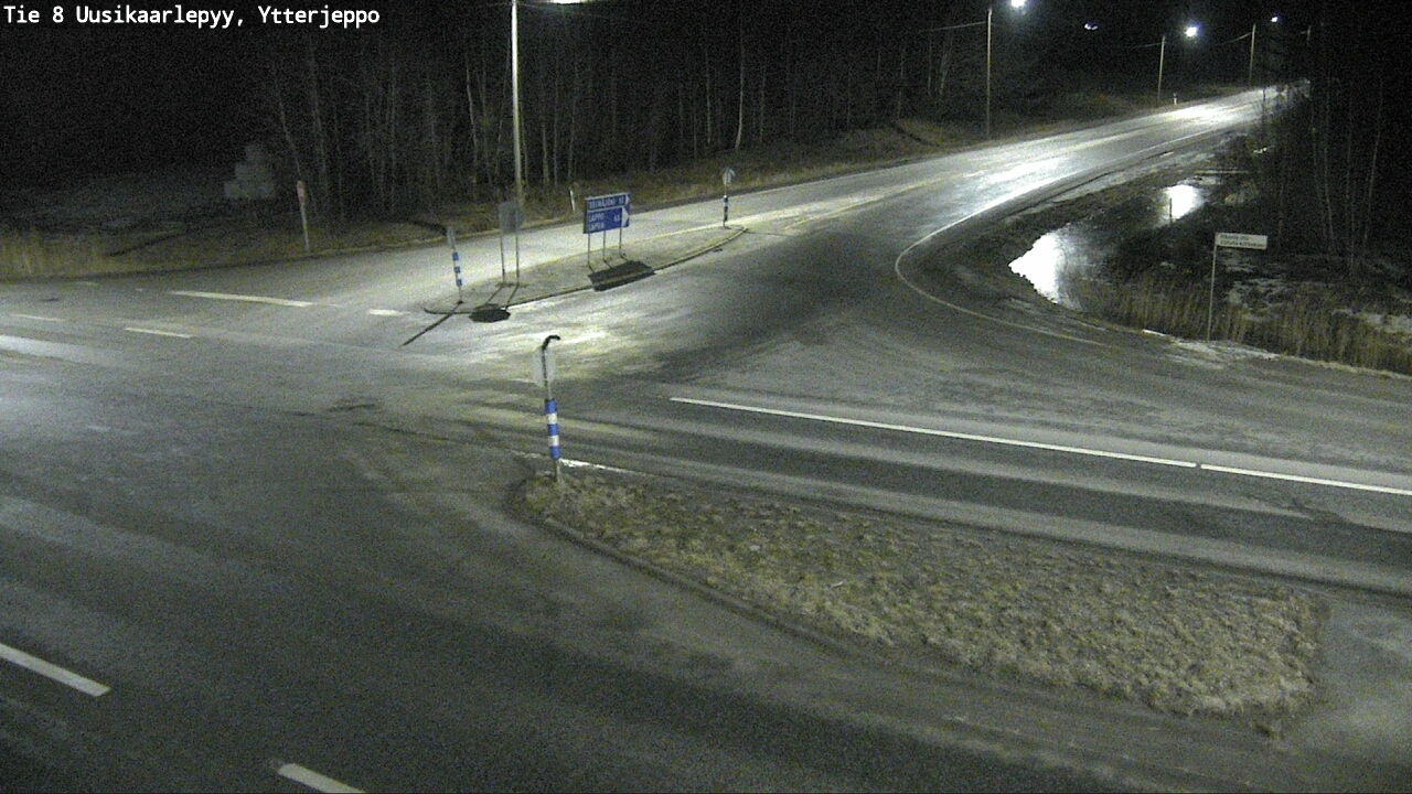 Kelikamerat Kuva Tie 8 Uusikaarlepyy, Ytterjeppo, Uusikaarlepyy, Pohjanmaa