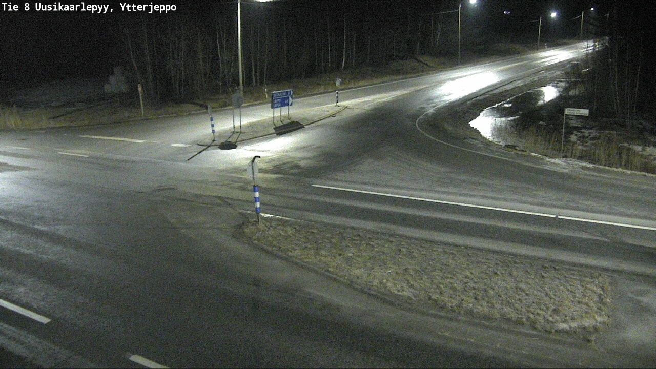 Kelikamerat Kuva Tie 8 Uusikaarlepyy, Ytterjeppo, Uusikaarlepyy, Pohjanmaa