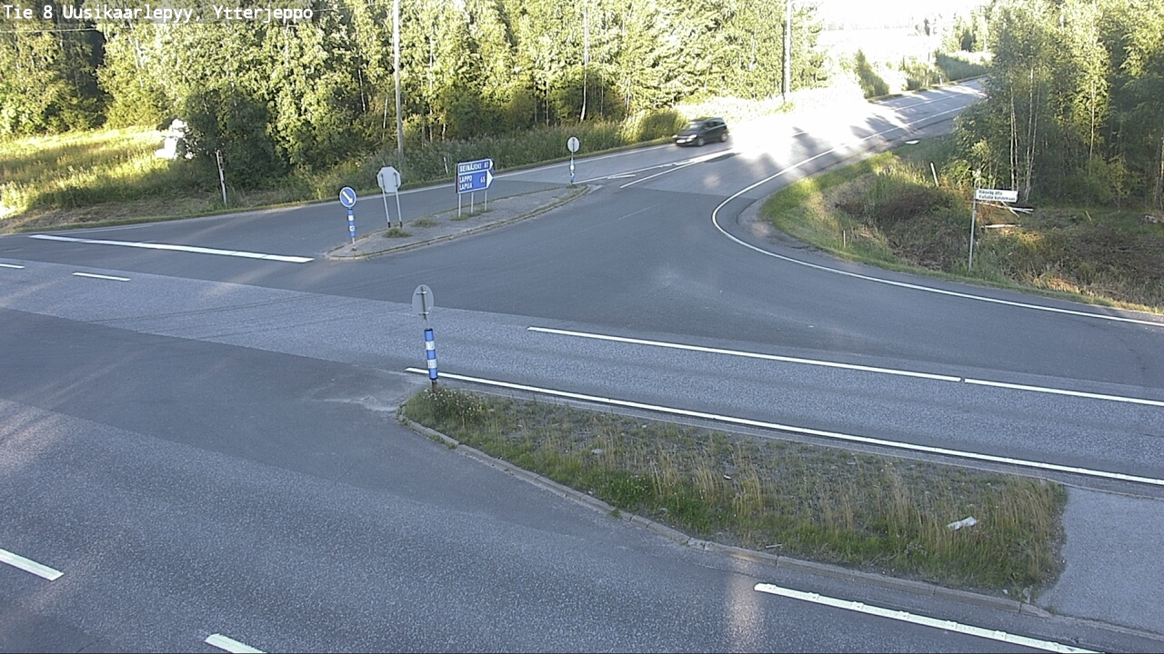 Kelikamerat Kuva Tie 8 Uusikaarlepyy, Ytterjeppo, Uusikaarlepyy, Pohjanmaa