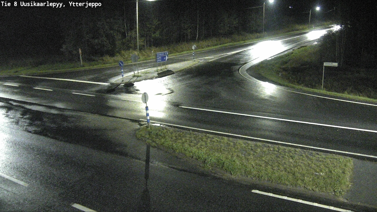 Kelikamerat Kuva Tie 8 Uusikaarlepyy, Ytterjeppo, Uusikaarlepyy, Pohjanmaa