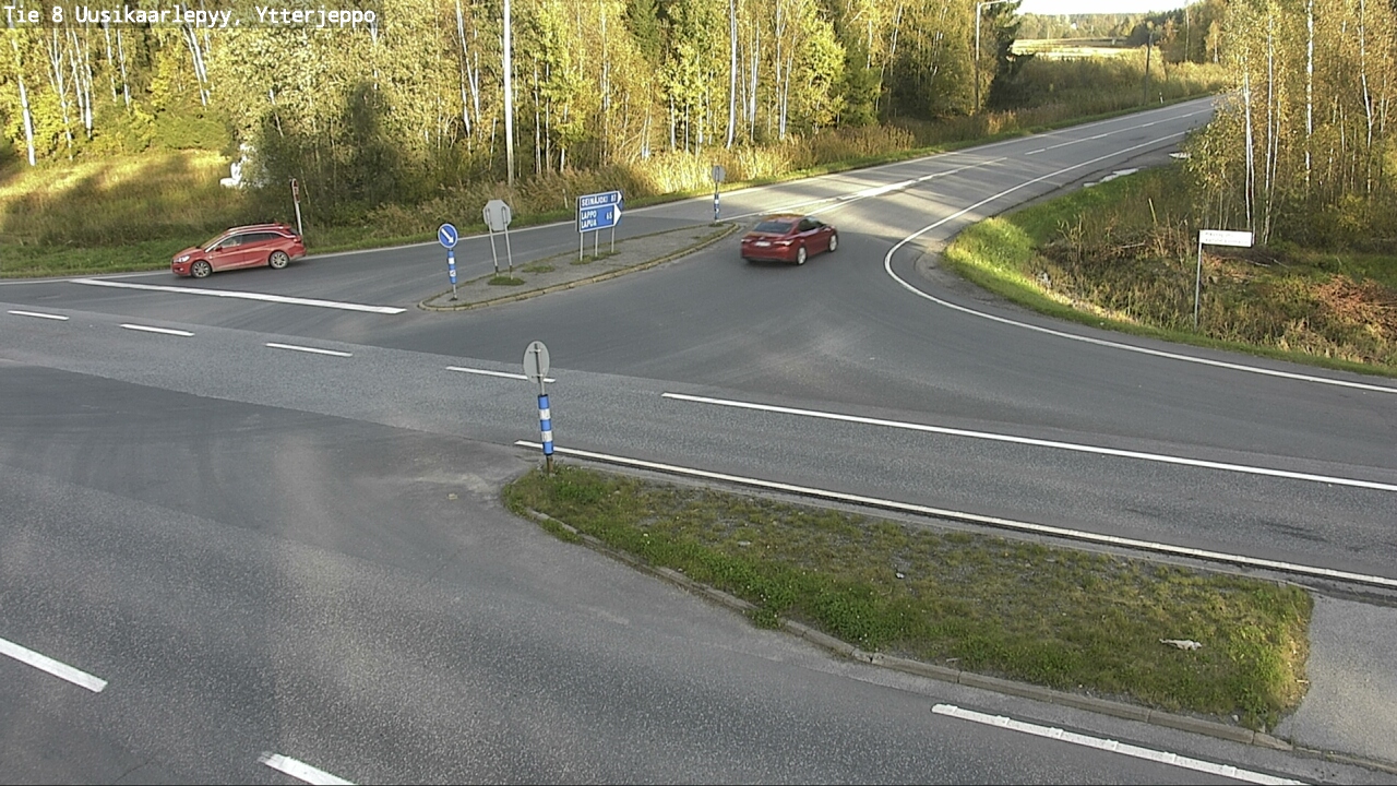 Kelikamerat Kuva Tie 8 Uusikaarlepyy, Ytterjeppo, Uusikaarlepyy, Pohjanmaa