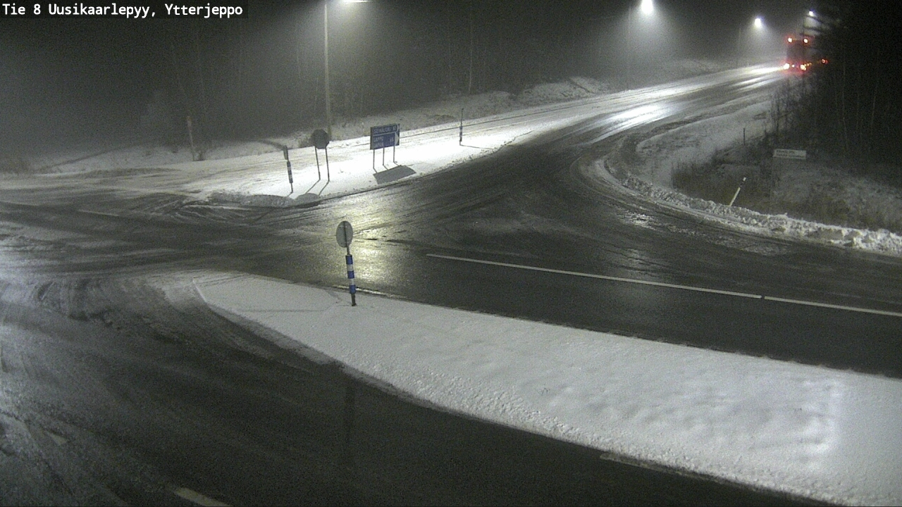 Kelikamerat Kuva Tie 8 Uusikaarlepyy, Ytterjeppo, Uusikaarlepyy, Pohjanmaa