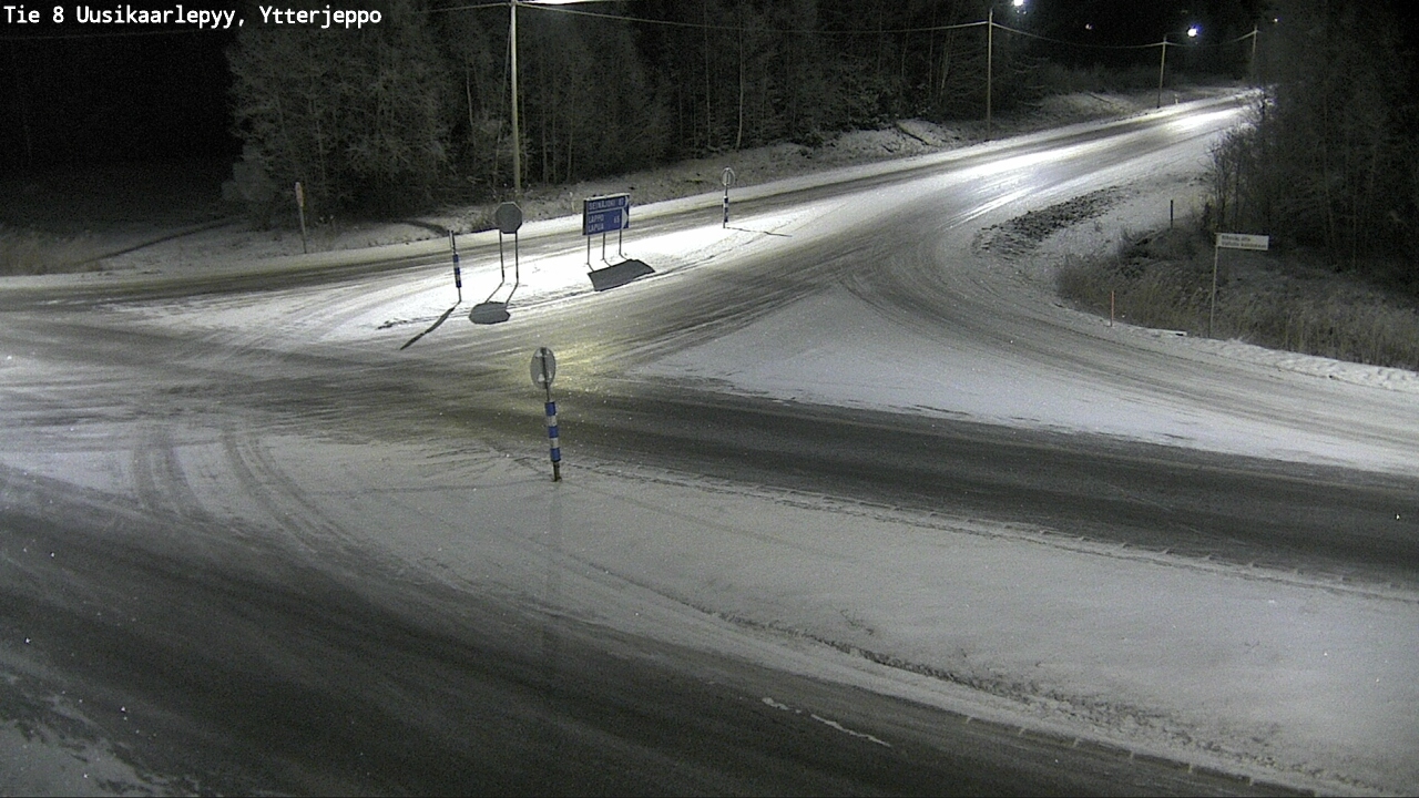Kelikamerat Kuva Tie 8 Uusikaarlepyy, Ytterjeppo, Uusikaarlepyy, Pohjanmaa
