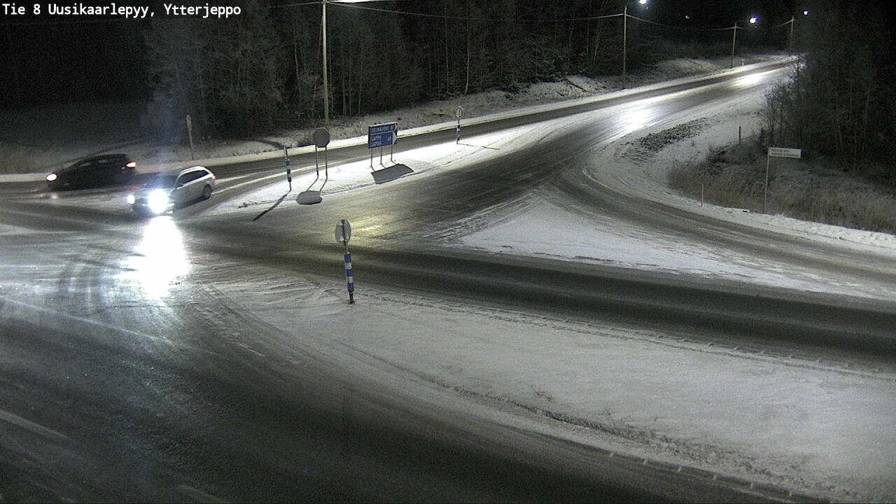 Kelikamerat Kuva Tie 8 Uusikaarlepyy, Ytterjeppo, Uusikaarlepyy, Pohjanmaa