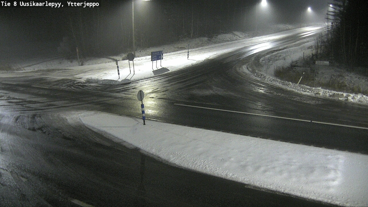 Kelikamerat Kuva Tie 8 Uusikaarlepyy, Ytterjeppo, Uusikaarlepyy, Pohjanmaa