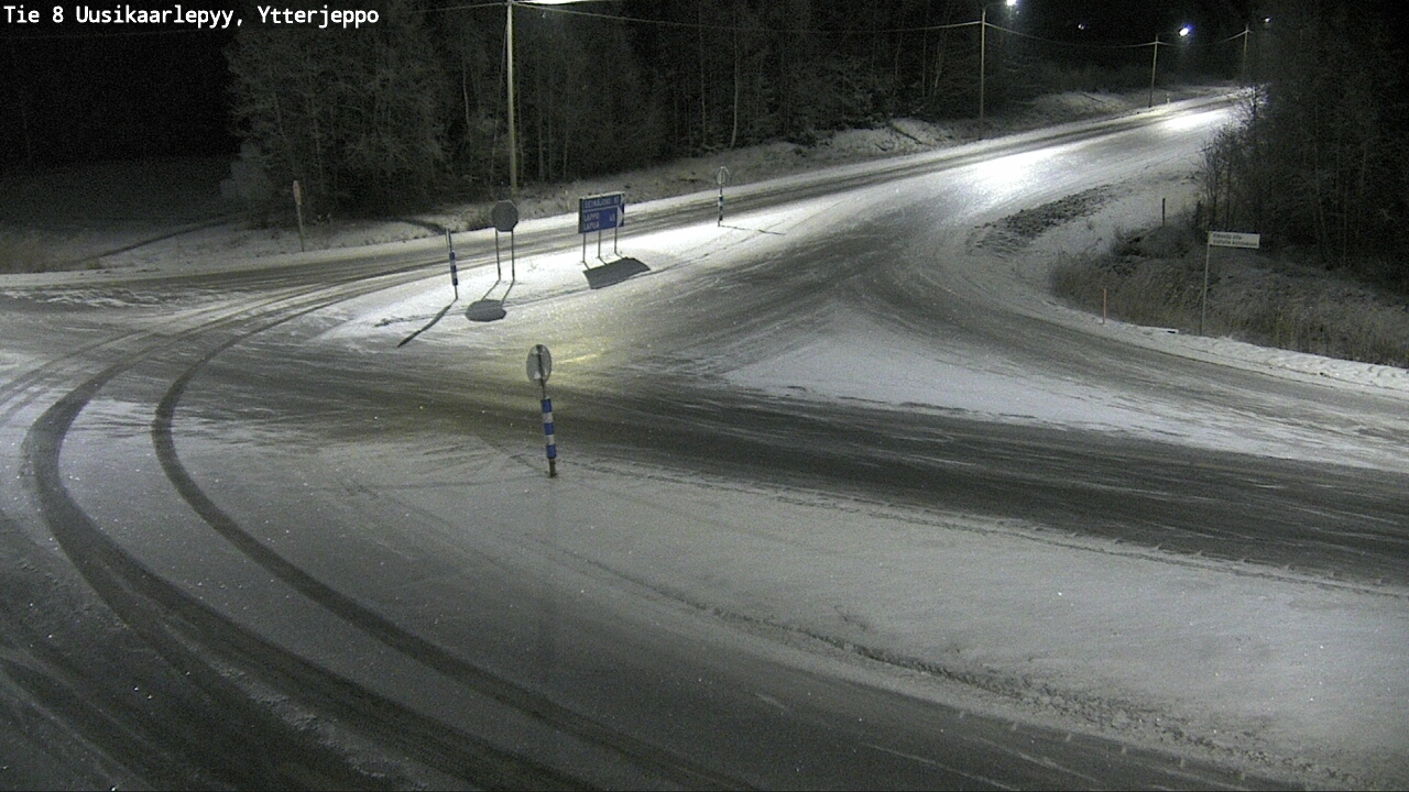 Kelikamerat Kuva Tie 8 Uusikaarlepyy, Ytterjeppo, Uusikaarlepyy, Pohjanmaa