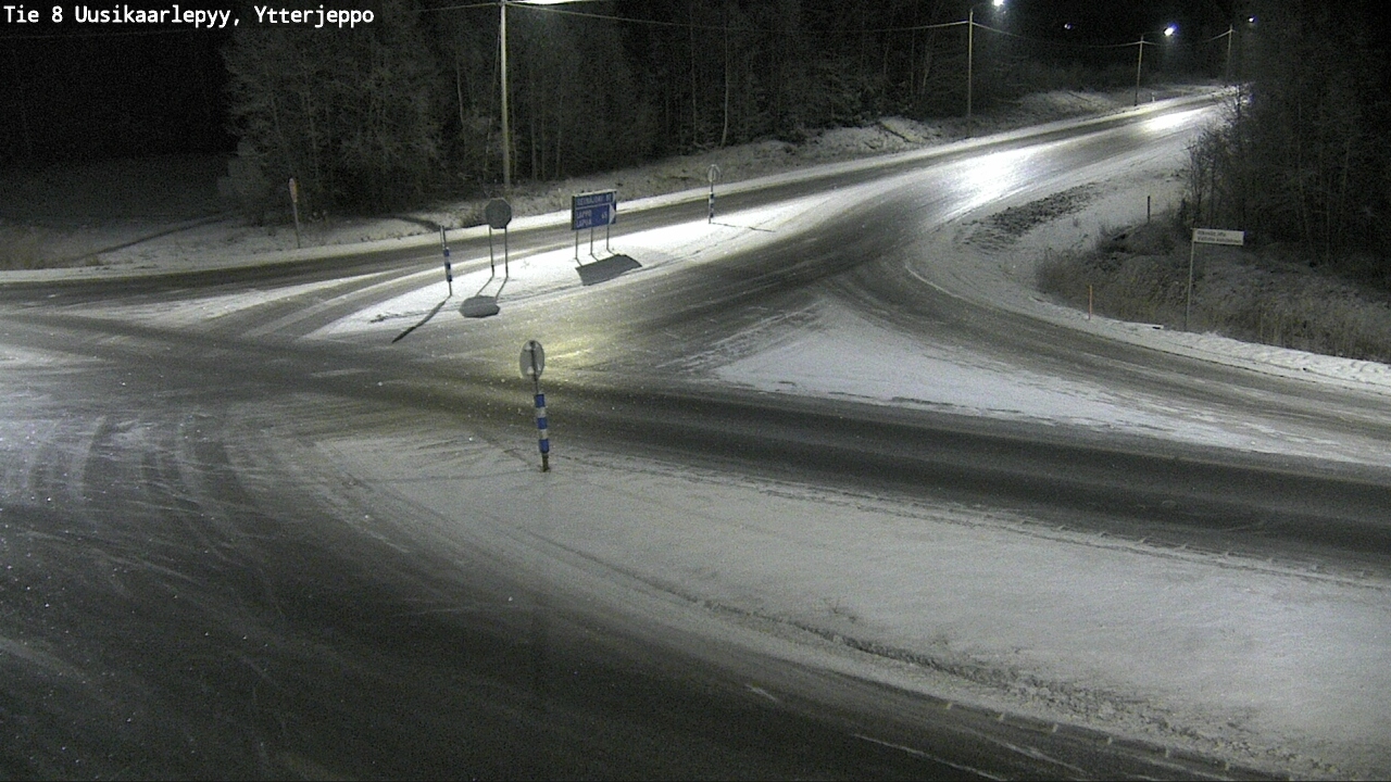 Kelikamerat Kuva Tie 8 Uusikaarlepyy, Ytterjeppo, Uusikaarlepyy, Pohjanmaa