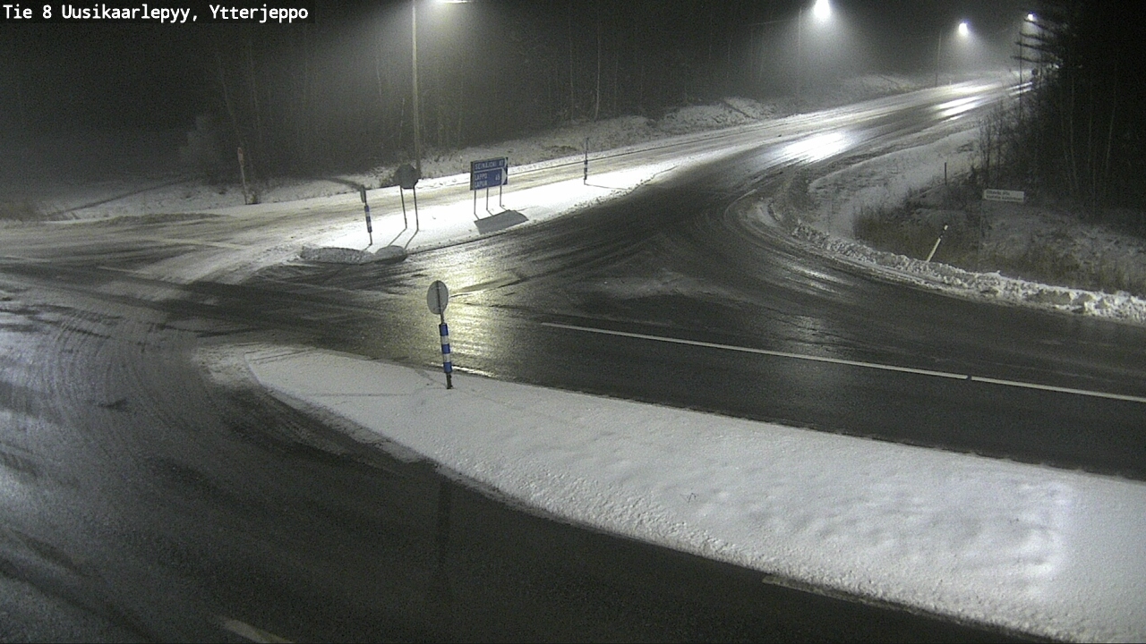 Kelikamerat Kuva Tie 8 Uusikaarlepyy, Ytterjeppo, Uusikaarlepyy, Pohjanmaa