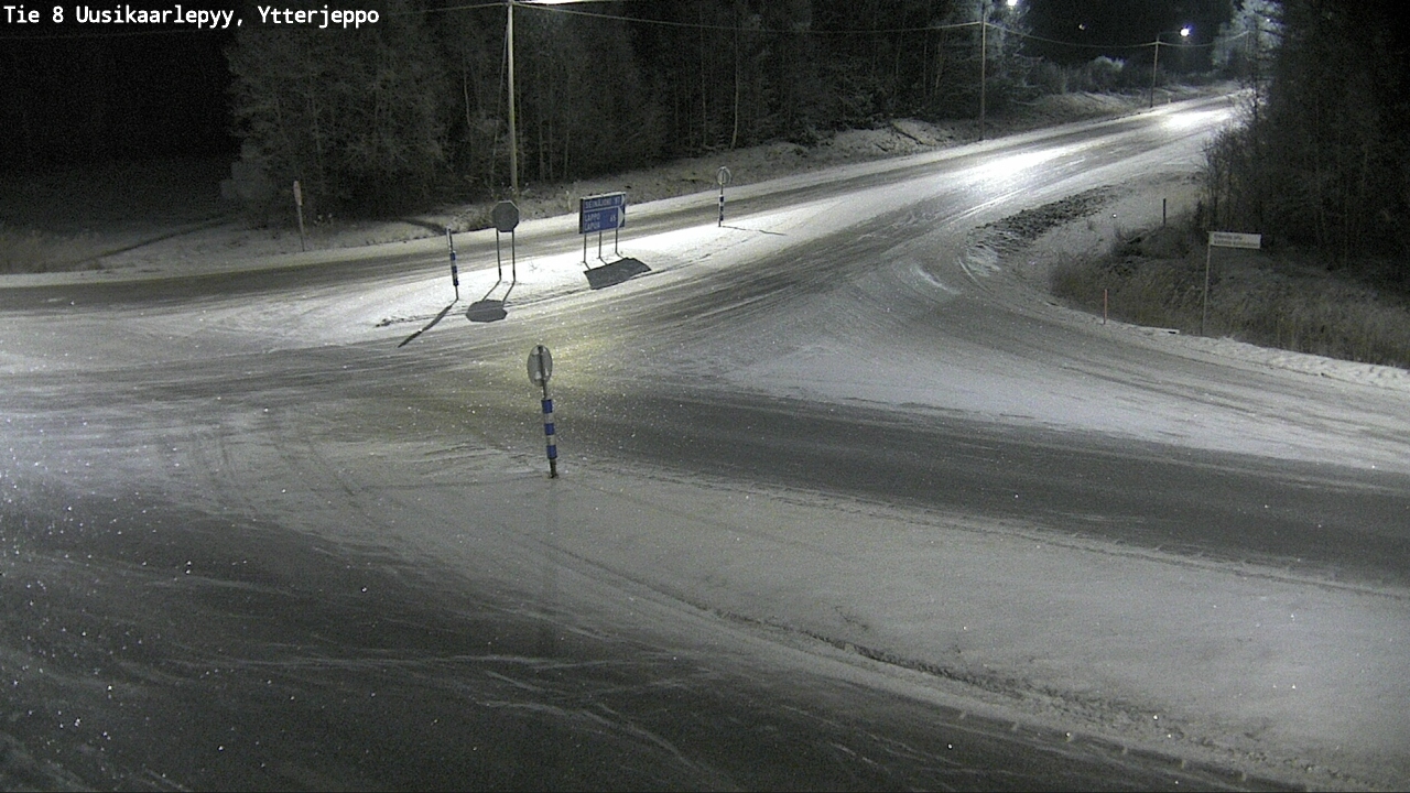 Kelikamerat Kuva Tie 8 Uusikaarlepyy, Ytterjeppo, Uusikaarlepyy, Pohjanmaa
