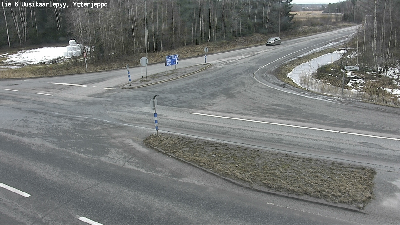 Kelikamerat Kuva Tie 8 Uusikaarlepyy, Ytterjeppo, Uusikaarlepyy, Pohjanmaa