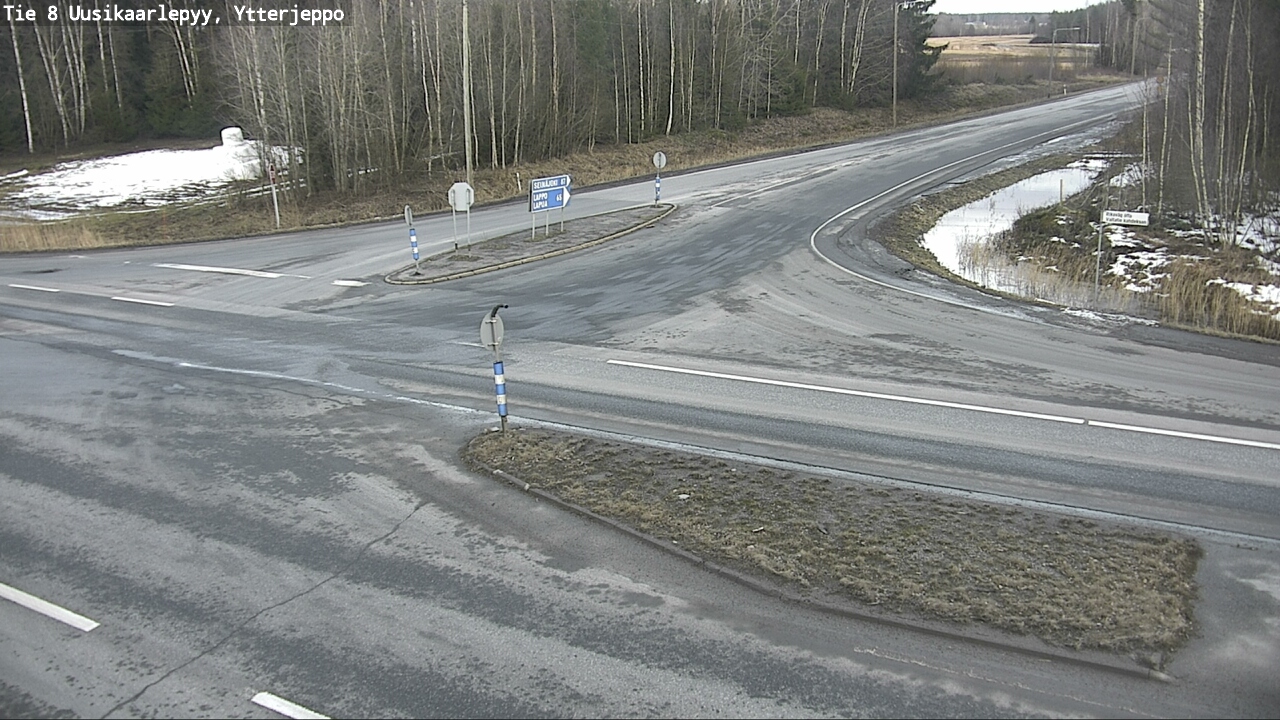 Kelikamerat Kuva Tie 8 Uusikaarlepyy, Ytterjeppo, Uusikaarlepyy, Pohjanmaa