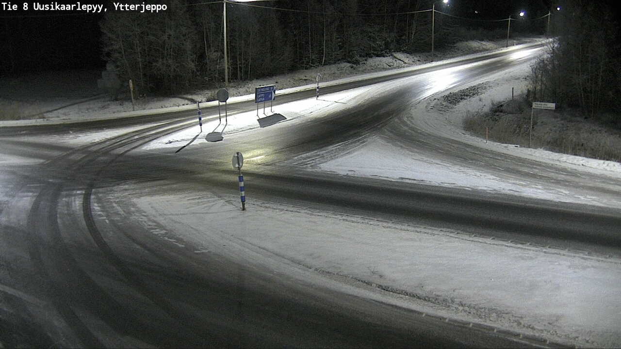 Kelikamerat Kuva Tie 8 Uusikaarlepyy, Ytterjeppo, Uusikaarlepyy, Pohjanmaa