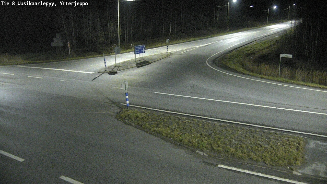 Kelikamerat Kuva Tie 8 Uusikaarlepyy, Ytterjeppo, Uusikaarlepyy, Pohjanmaa