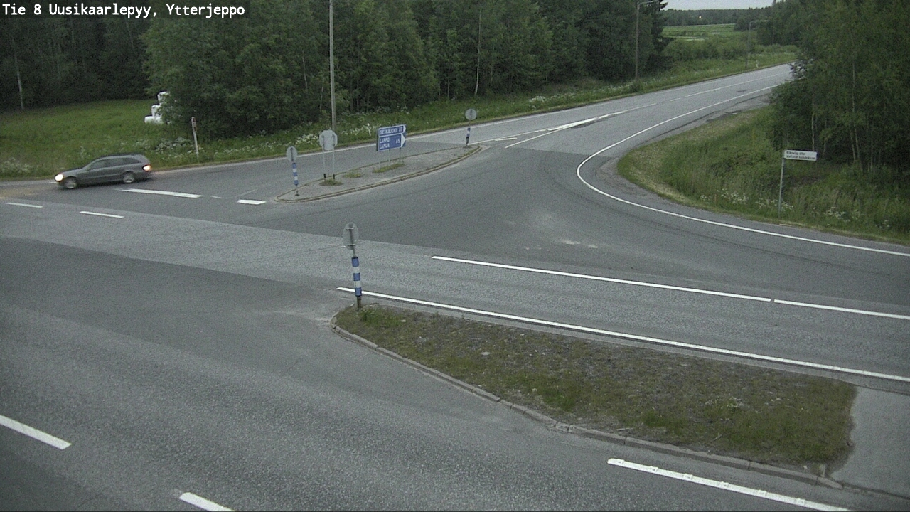 Kelikamerat Kuva Tie 8 Uusikaarlepyy, Ytterjeppo, Uusikaarlepyy, Pohjanmaa