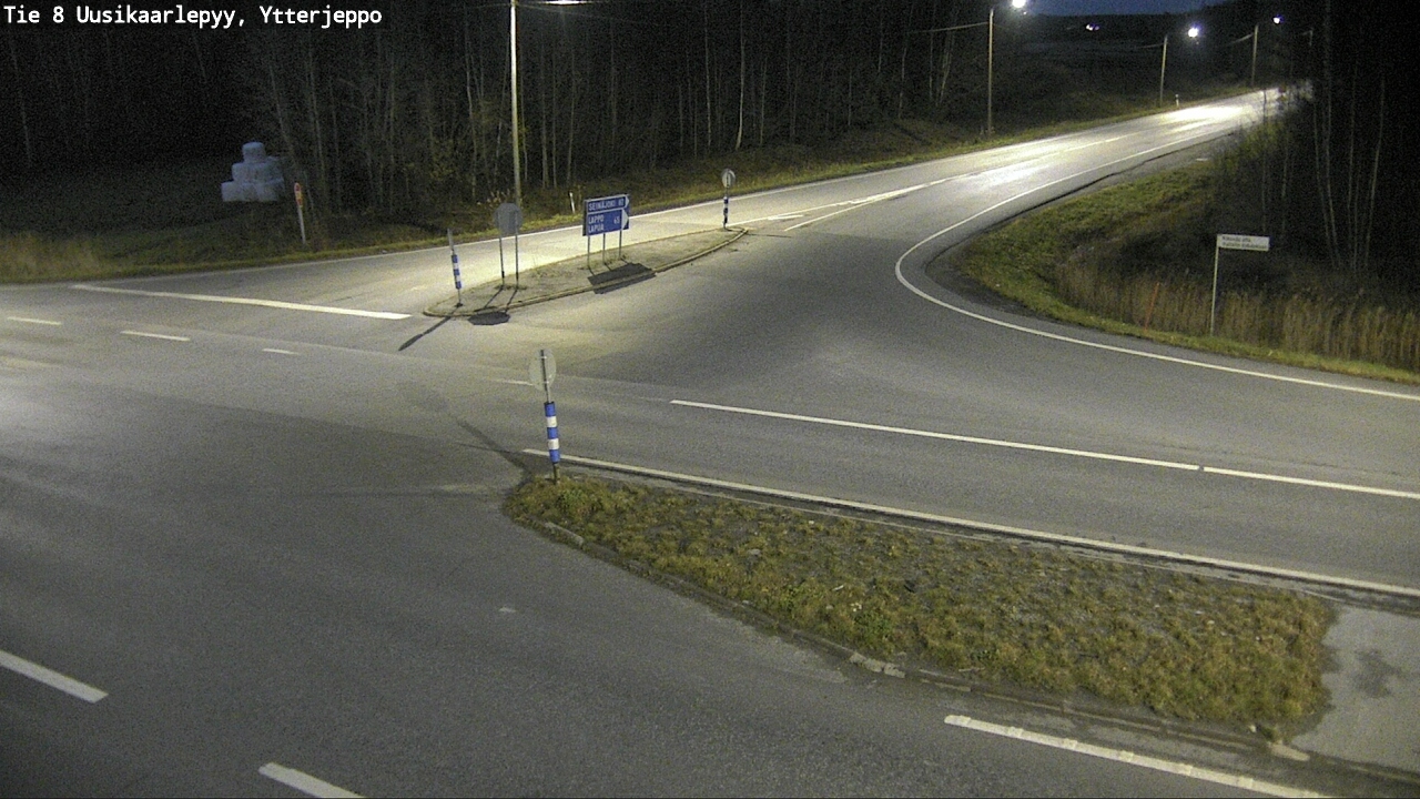 Kelikamerat Kuva Tie 8 Uusikaarlepyy, Ytterjeppo, Uusikaarlepyy, Pohjanmaa