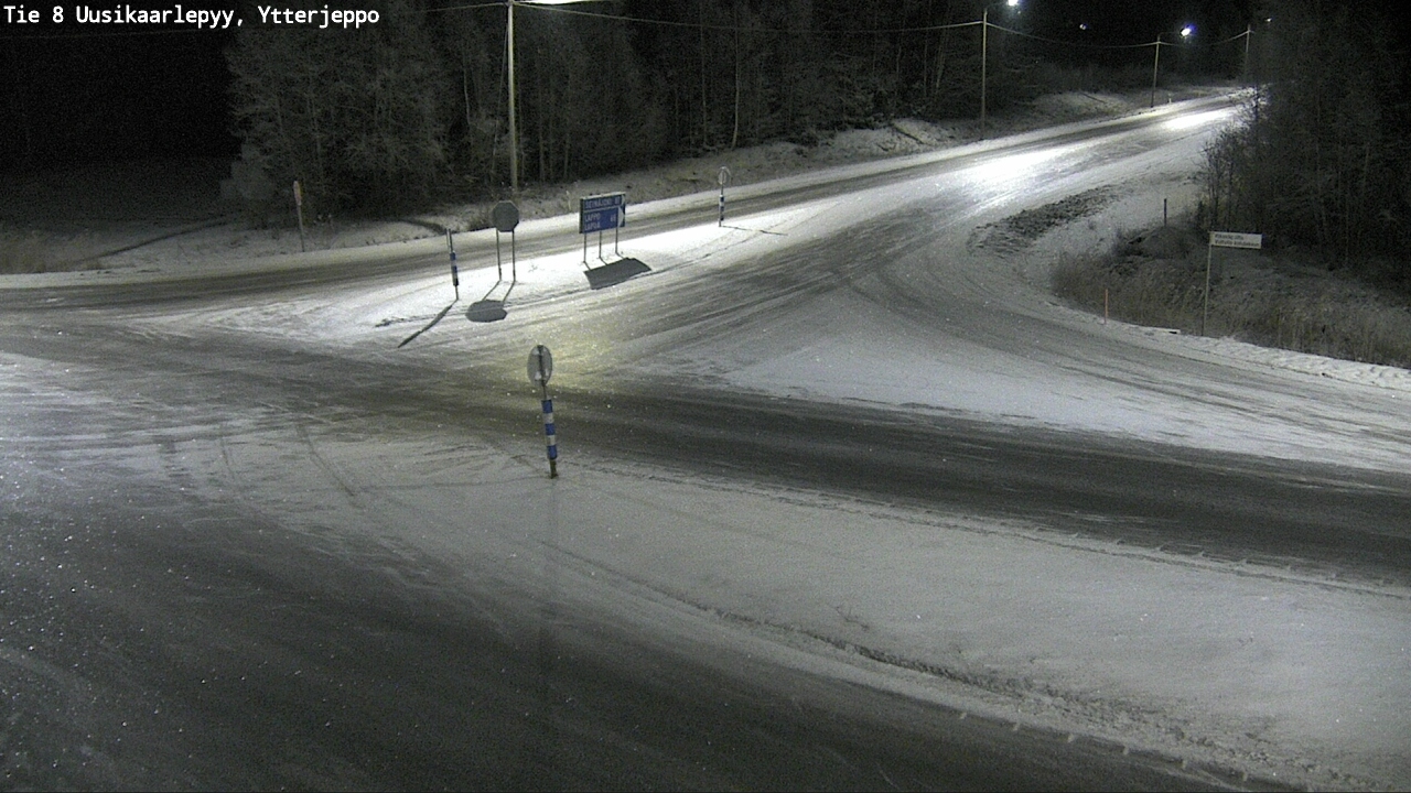 Kelikamerat Kuva Tie 8 Uusikaarlepyy, Ytterjeppo, Uusikaarlepyy, Pohjanmaa