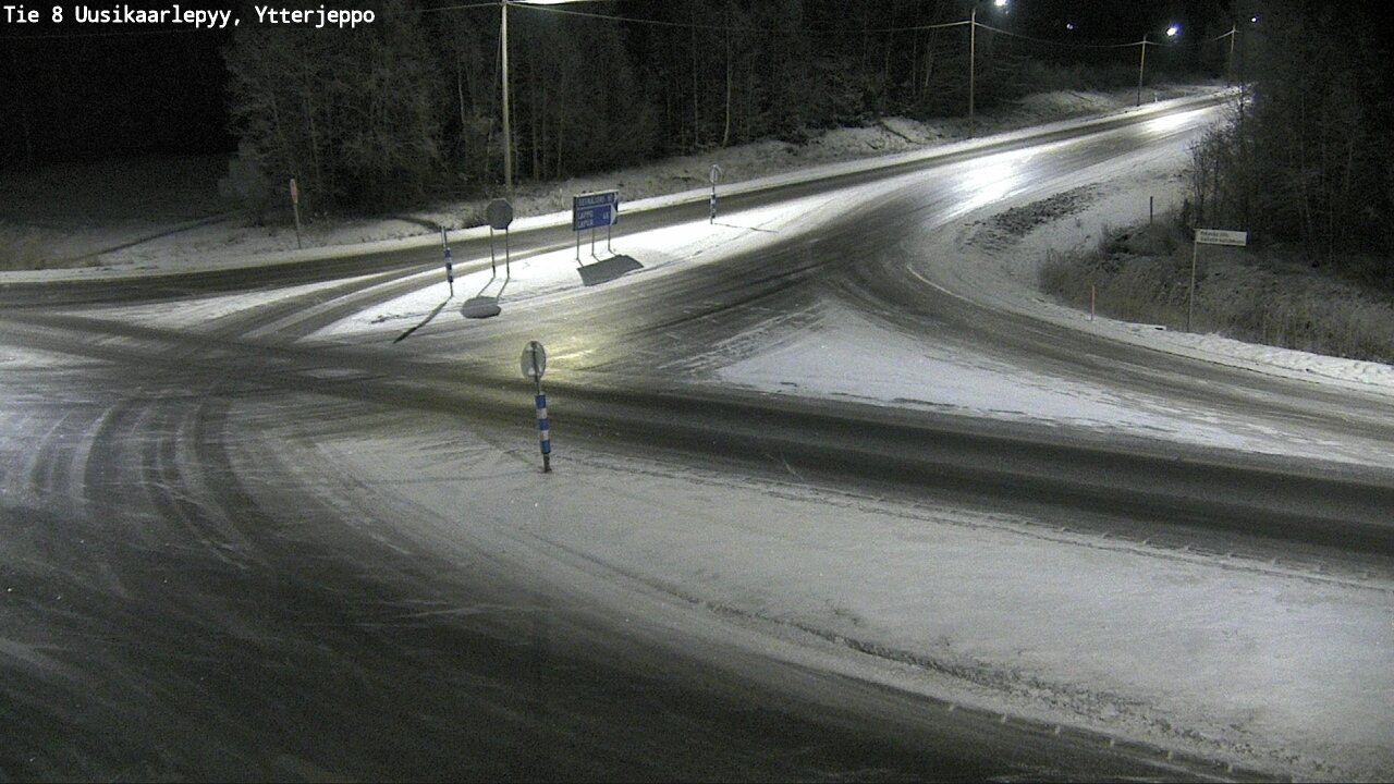 Kelikamerat Kuva Tie 8 Uusikaarlepyy, Ytterjeppo, Uusikaarlepyy, Pohjanmaa