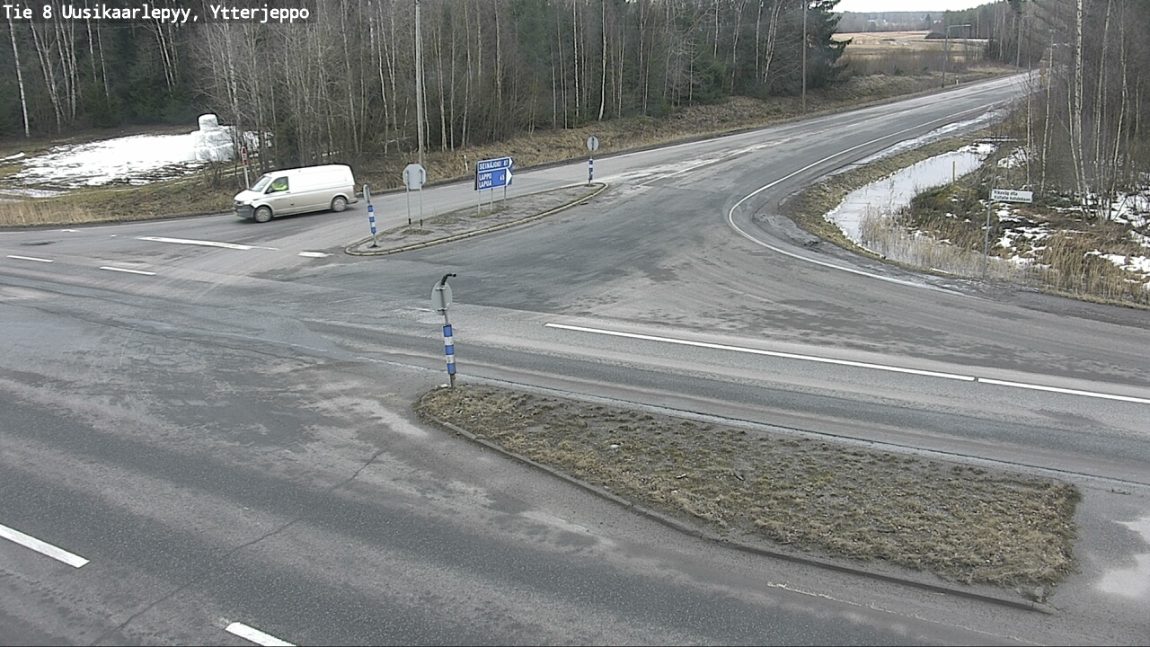 Kelikamerat Kuva Tie 8 Uusikaarlepyy, Ytterjeppo, Uusikaarlepyy, Pohjanmaa