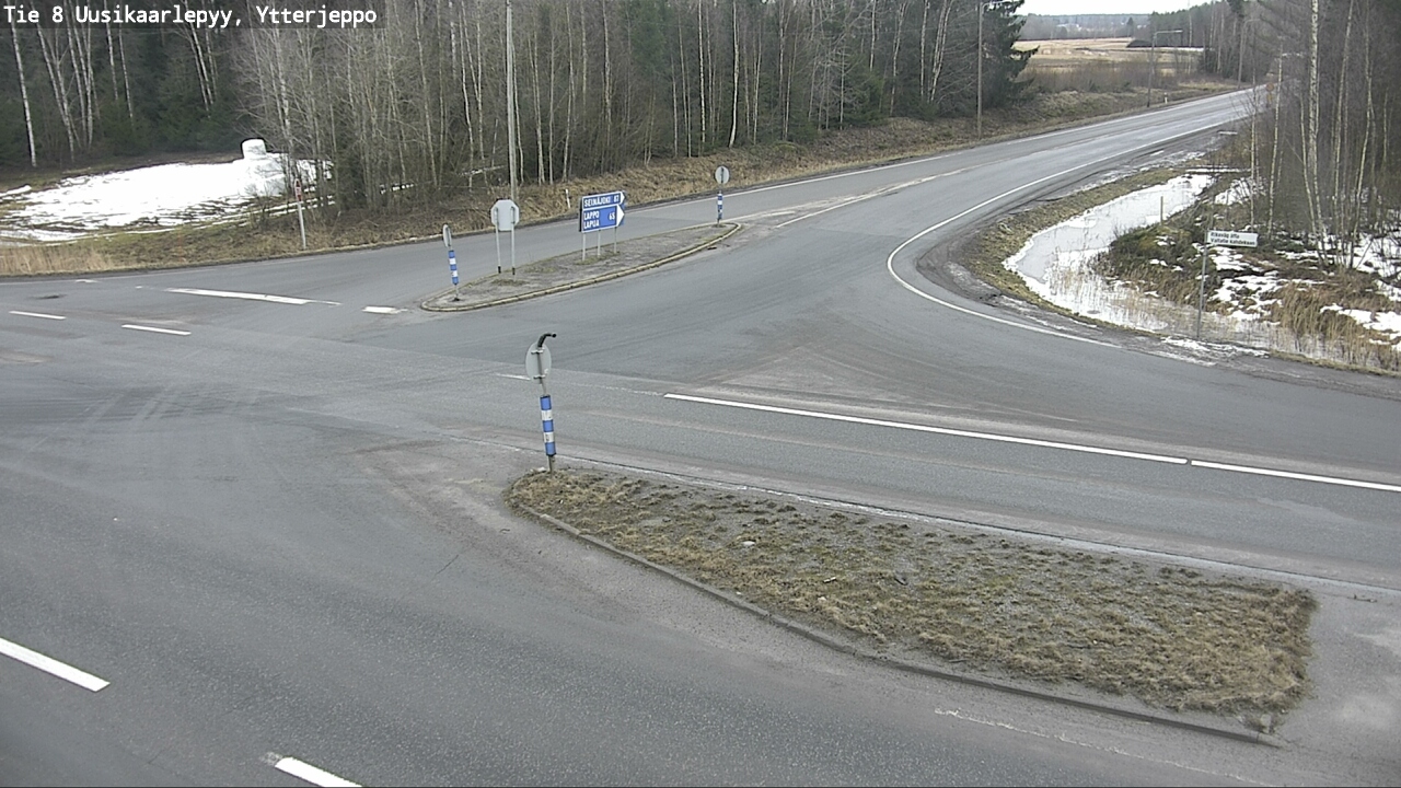 Kelikamerat Kuva Tie 8 Uusikaarlepyy, Ytterjeppo, Uusikaarlepyy, Pohjanmaa