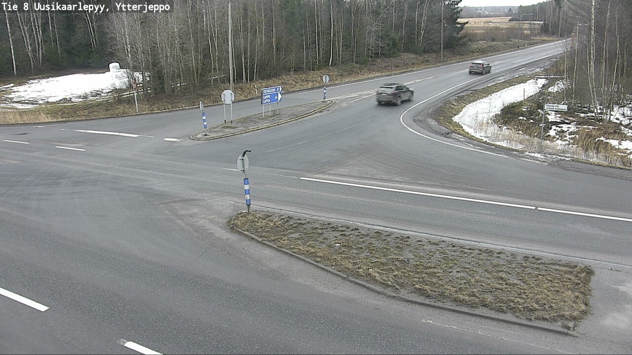 Kelikamerat Kuva Tie 8 Uusikaarlepyy, Ytterjeppo, Uusikaarlepyy, Pohjanmaa