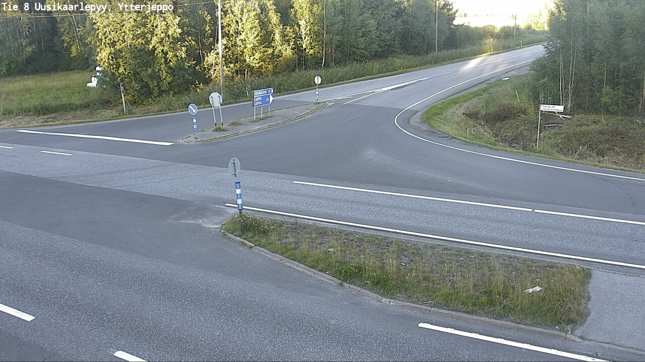 Kelikamerat Kuva Tie 8 Uusikaarlepyy, Ytterjeppo, Uusikaarlepyy, Pohjanmaa