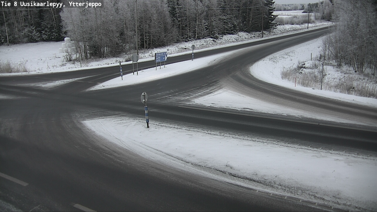 Kelikamerat Kuva Tie 8 Uusikaarlepyy, Ytterjeppo, Uusikaarlepyy, Pohjanmaa