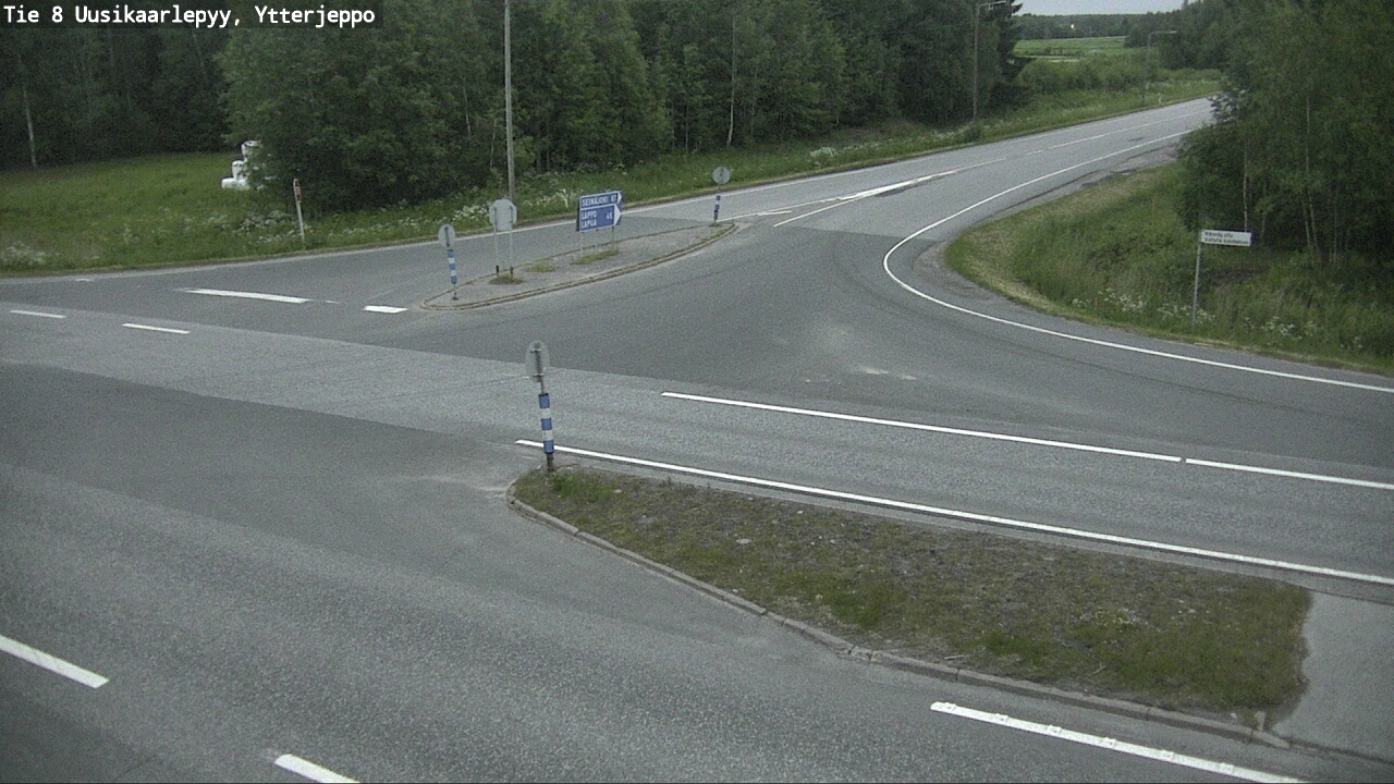 Kelikamerat Kuva Tie 8 Uusikaarlepyy, Ytterjeppo, Uusikaarlepyy, Pohjanmaa