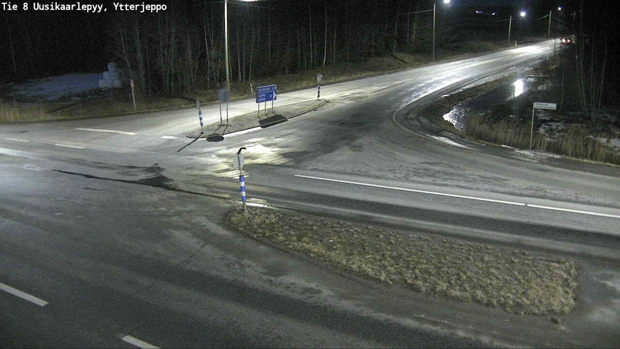 Kelikamerat Kuva Tie 8 Uusikaarlepyy, Ytterjeppo, Uusikaarlepyy, Pohjanmaa