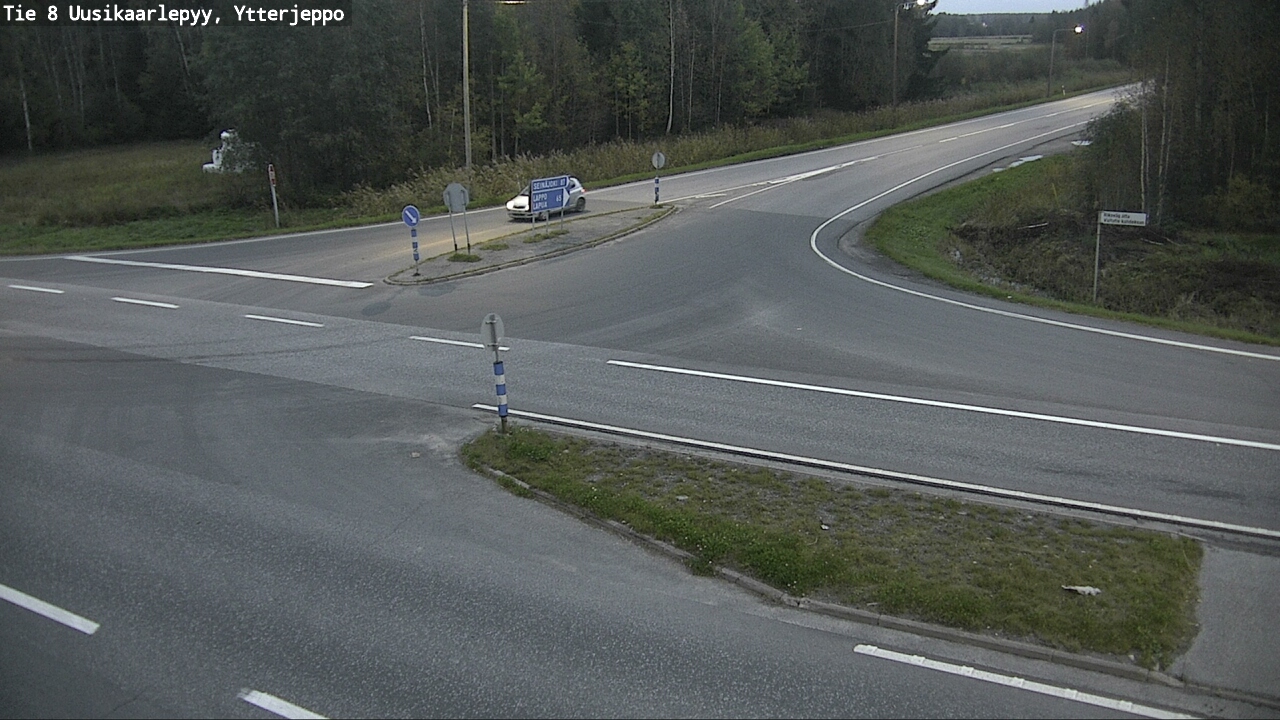 Kelikamerat Kuva Tie 8 Uusikaarlepyy, Ytterjeppo, Uusikaarlepyy, Pohjanmaa