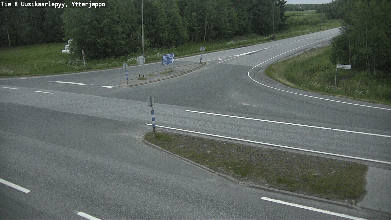 Kelikamerat Kuva Tie 8 Uusikaarlepyy, Ytterjeppo, Uusikaarlepyy, Pohjanmaa