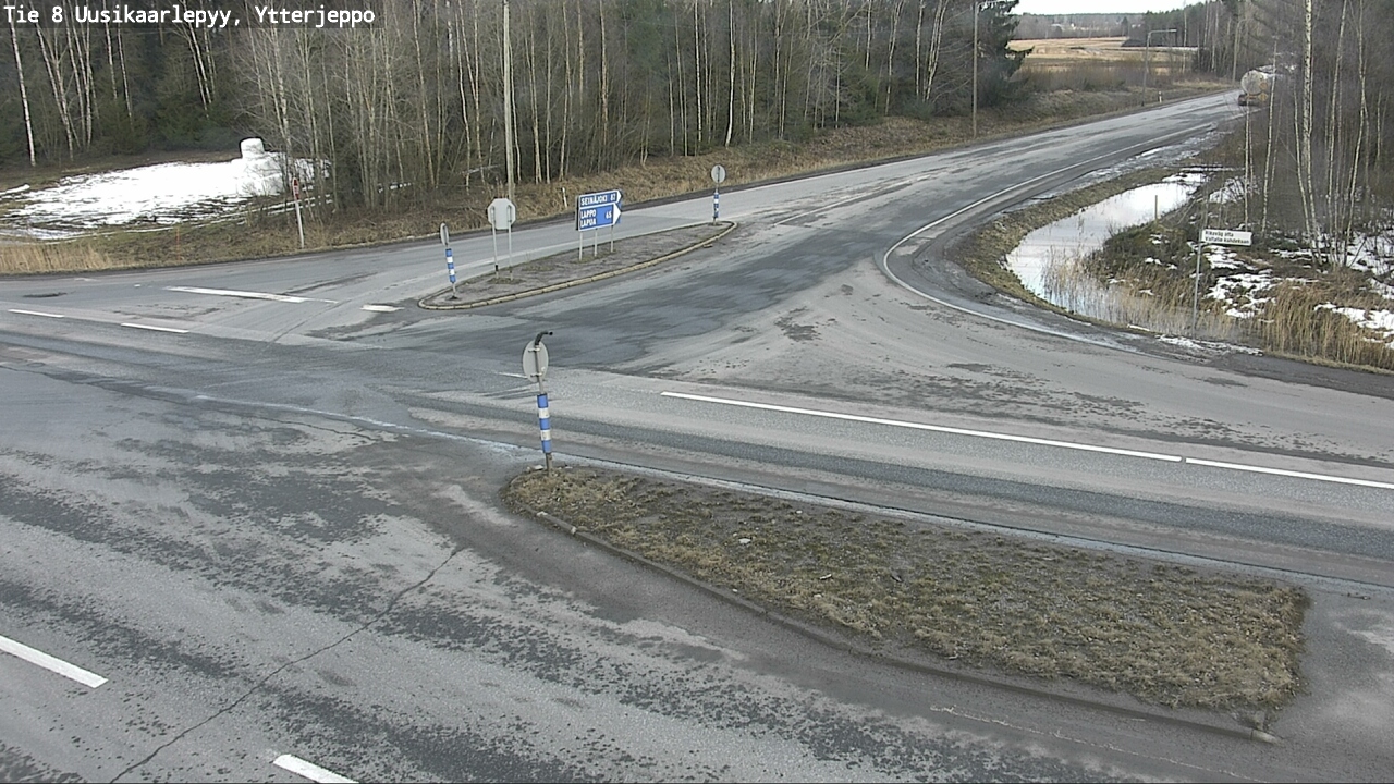 Kelikamerat Kuva Tie 8 Uusikaarlepyy, Ytterjeppo, Uusikaarlepyy, Pohjanmaa