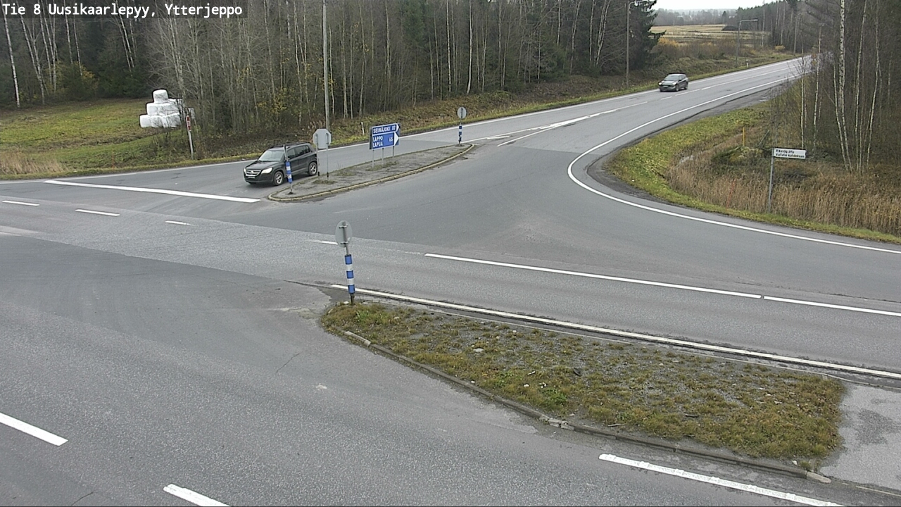 Kelikamerat Kuva Tie 8 Uusikaarlepyy, Ytterjeppo, Uusikaarlepyy, Pohjanmaa