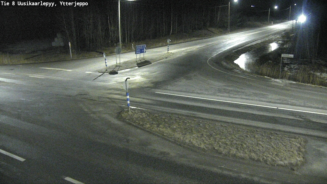 Kelikamerat Kuva Tie 8 Uusikaarlepyy, Ytterjeppo, Uusikaarlepyy, Pohjanmaa
