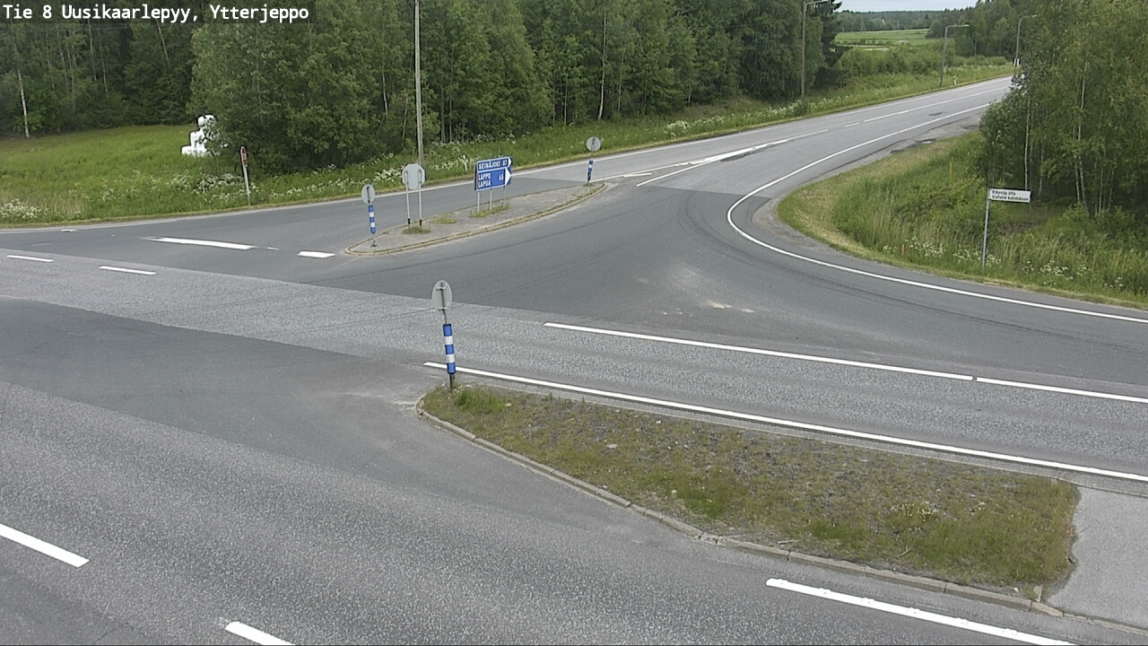 Kelikamerat Kuva Tie 8 Uusikaarlepyy, Ytterjeppo, Uusikaarlepyy, Pohjanmaa