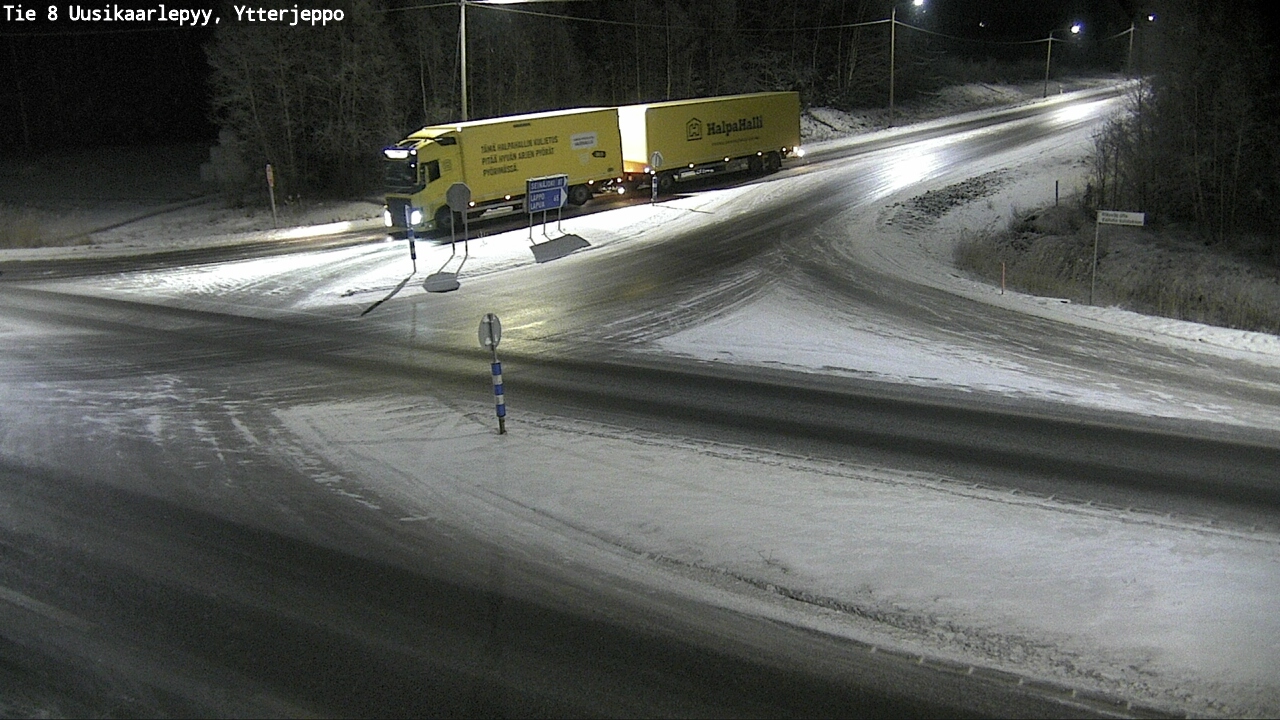Kelikamerat Kuva Tie 8 Uusikaarlepyy, Ytterjeppo, Uusikaarlepyy, Pohjanmaa