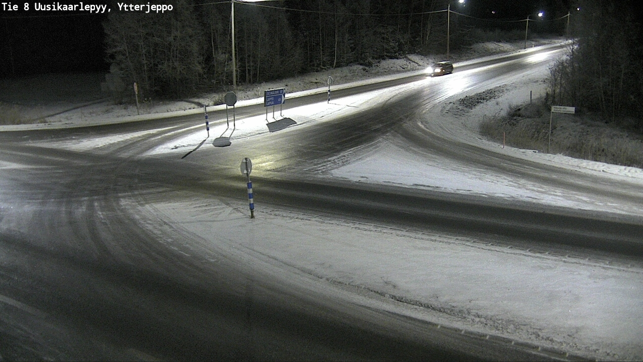 Kelikamerat Kuva Tie 8 Uusikaarlepyy, Ytterjeppo, Uusikaarlepyy, Pohjanmaa